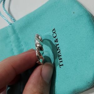 Vintage 1996 Tiffany & Co. Twist band ring Sz: 5.25